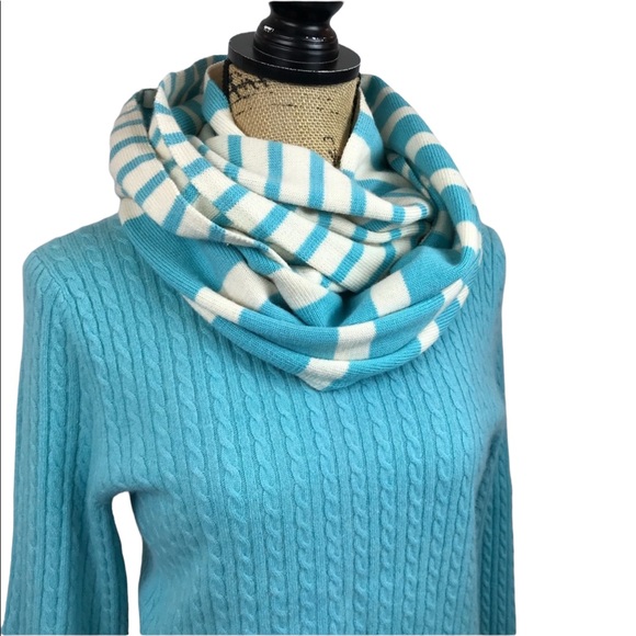 Kate Spade New York 100% Wool Infinity Scarf EUC - Picture 5 of 7